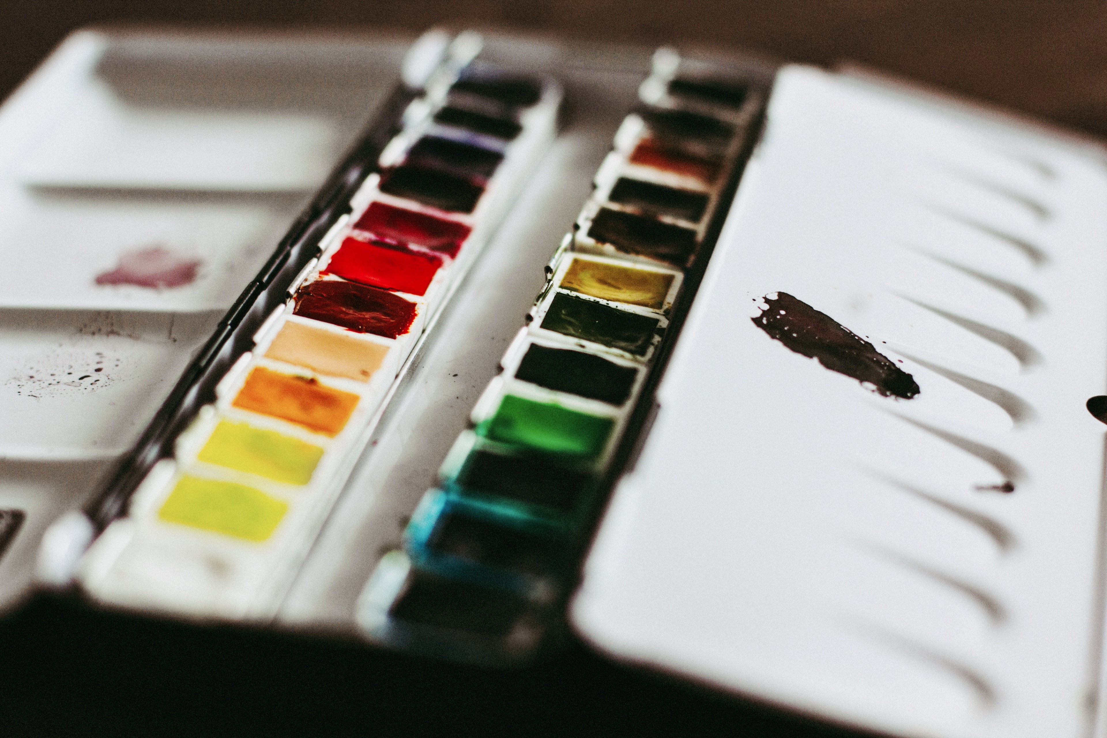 Watercolor palette
